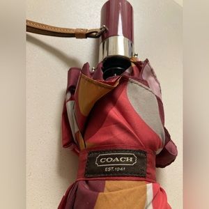 Coach umbrella